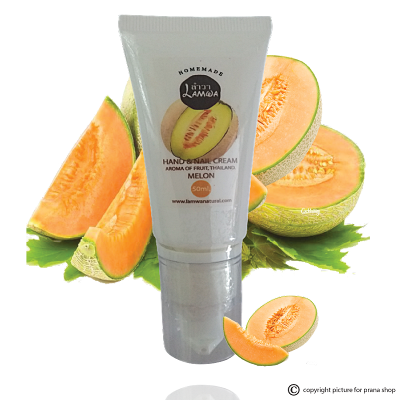 [เมล่อน ครีมบำรุงมือและเล็บ] Melon Oil Intensive Hand & Nail Cream แฮนด์ครีม สูตรเข้มข้น กลิ่นผลไม้ หอมหวาน 40g.