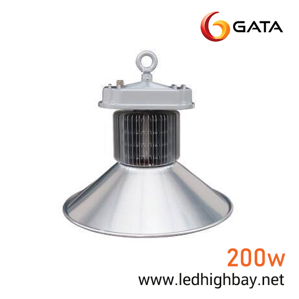 โคมไฮเบย์ LED 200w ยี่ห้อ GATA (แสงส้ม)