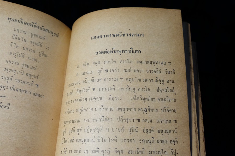 พุทธาภิเษกพิธี ฉบับสมบูรณ์ อ.เทพย์ สาริกบุตร ปกแข็ง ปี 2528(Pre-Order สอบถาม)