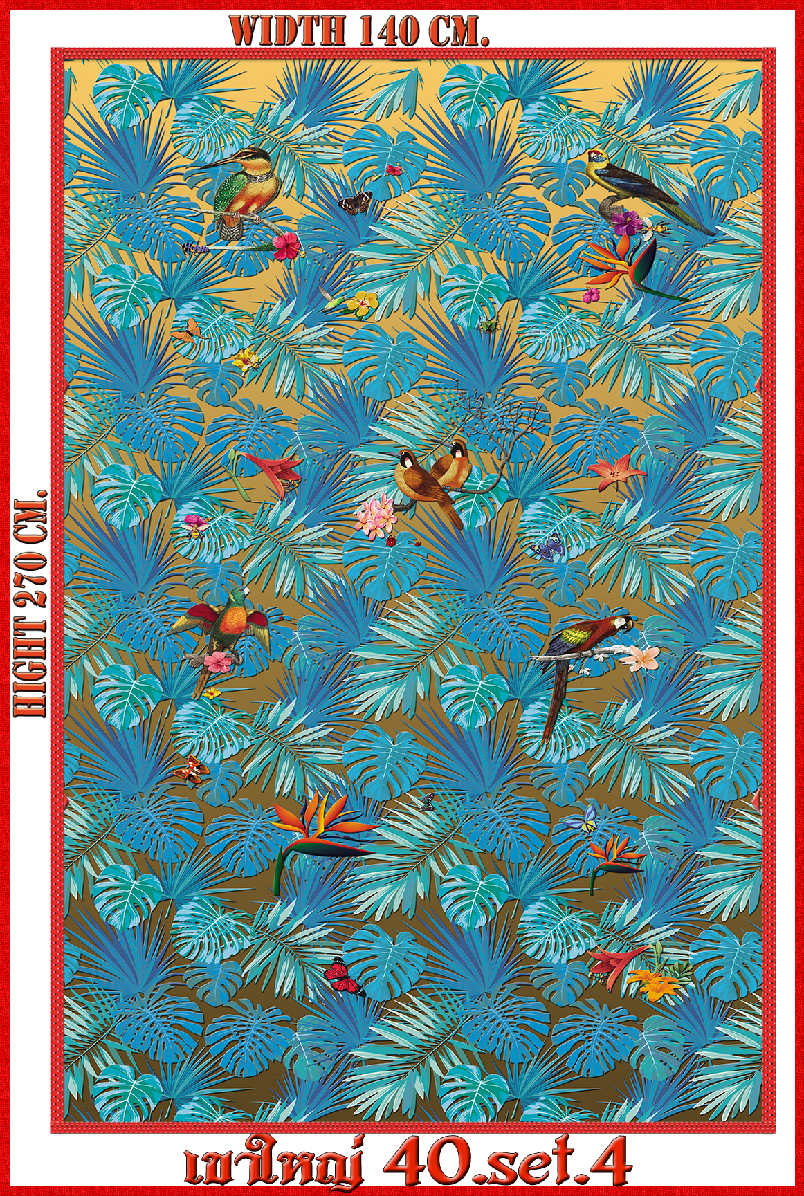 วอลเปเปอร์รูปภาพติดผนังสั่งทำ เขาใหญ่ 40(ลายเล็ก) มีภาพให้เลือกกว่า 50,000 ภาพ ออกแบบกราฟฟิค หรือ รูปภาพตามที่ท่านกำหนด ในสไตล์ท่านเอง "custom made"