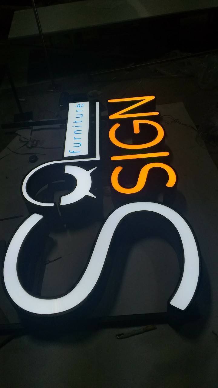 งานป้ายกล่องไฟ