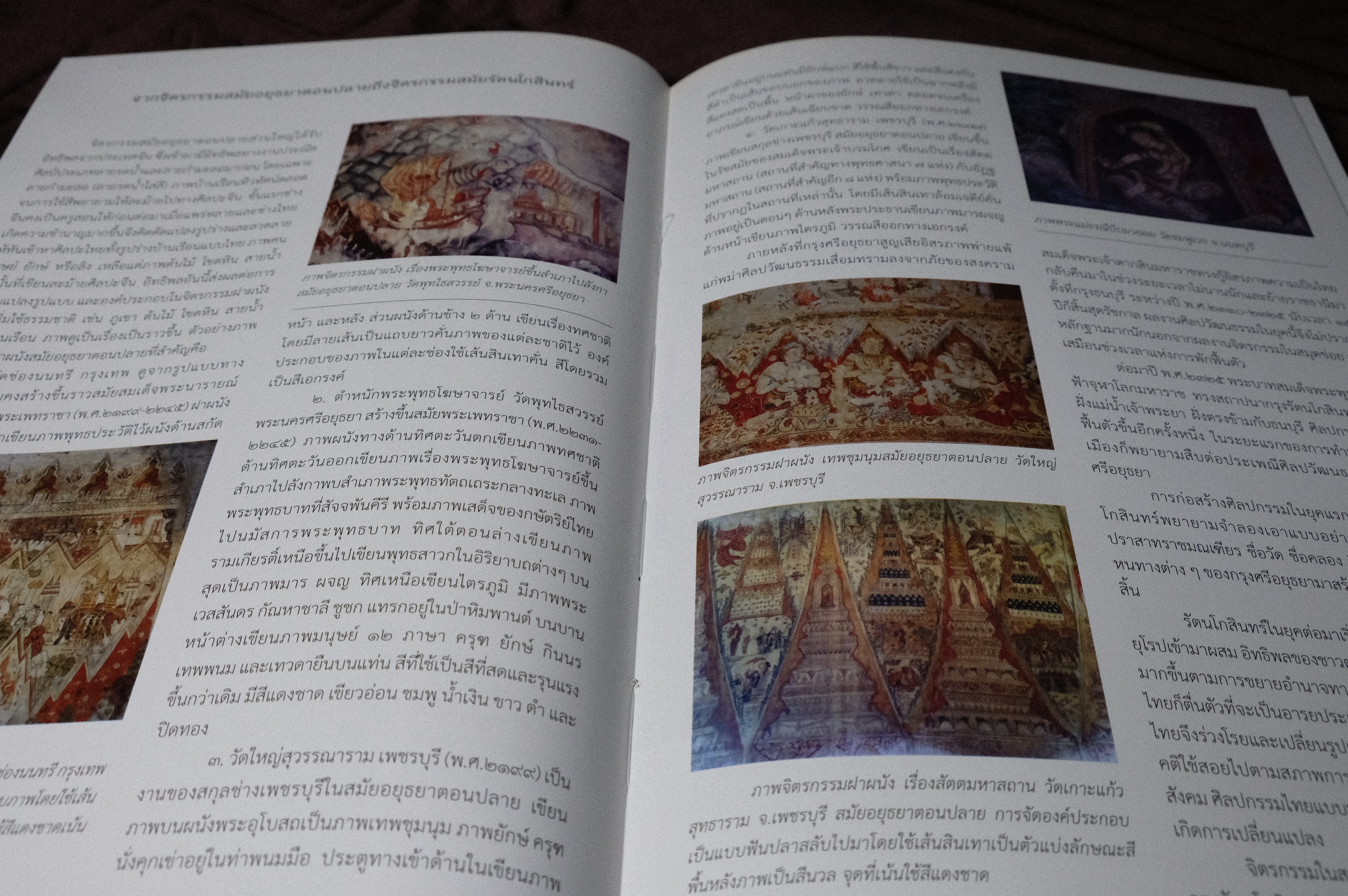 อนุรักษ์จิตรกรรมฝาผนัง พระที่นั่งพุทไธสวรรค์ โดย กรมศิลปากร ปกแข็ง 120 หน้า