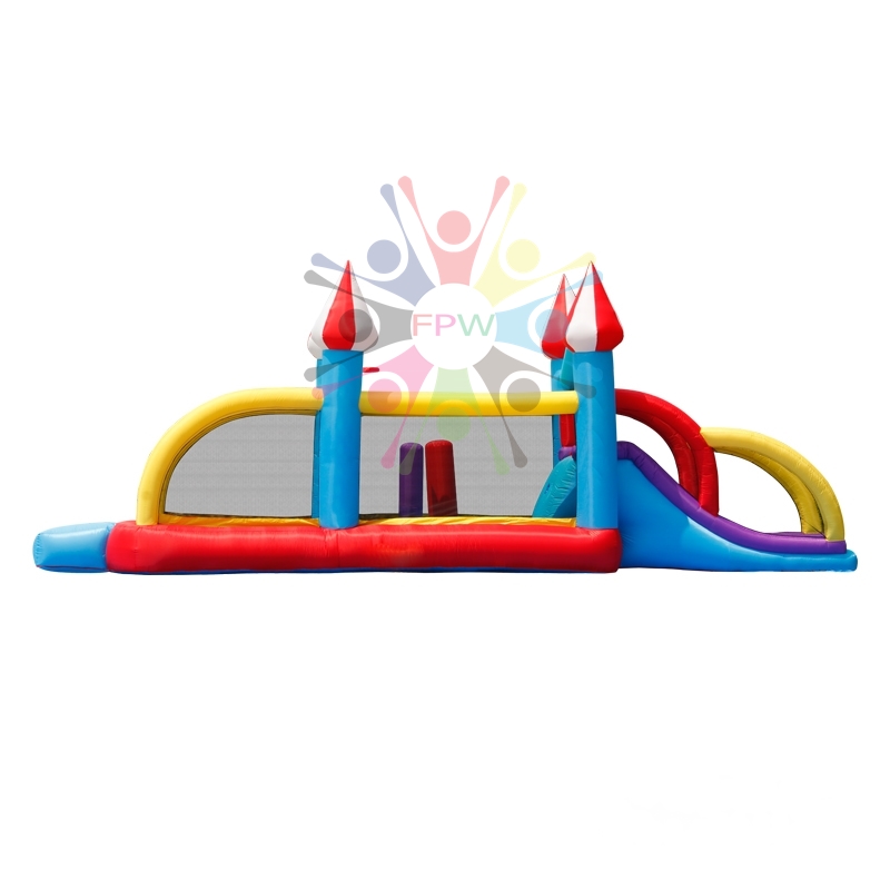 บ้านลมขนาด 830x260x310 cm สินค้าผลิตและออกแบบได้ลงตัวและน่ารักสุดๆ พร้อด้วยฟังท์ชั่นที่เสริมสร้างพัฒนาการและจินตนาการได้อย่างครบครัน มีสีสันสดใสออกแบบมาเพื่อกระตุ้นประสาทตาในการมองเห็นของเด็กๆ เหมาะสำหรับเด็กอายุ 3-10 ขวบน้ำหนักโดยรวมไม่เกิน 100 กิโลกรัม