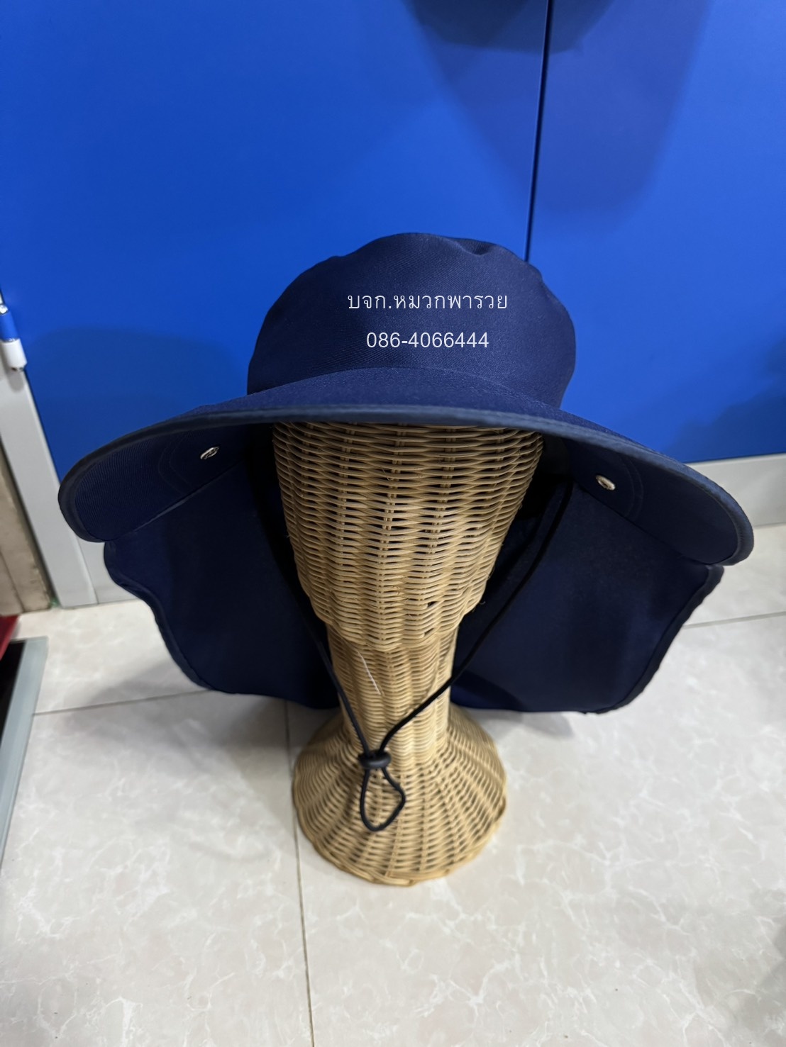 หมวกคลุมหน้าทรงค้างคาว หมวกคลุมหน้ากันแดดถอดแยกชิ้นได้