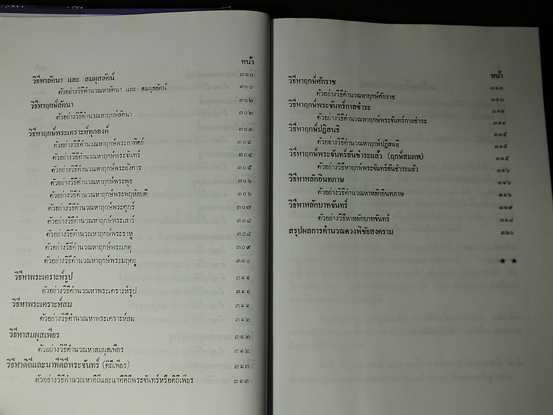 โหราศาสตร์ไทยชั้นสูง เรื่องฤกษ์เเละการให้ฤกษ์ การคำนวณดวงพิชัยสงคราม โดย สิงห์โต สุริยาอารักษ์ ปกแข็ง
