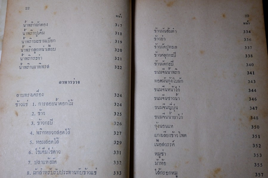 อาหารฉบับ ชนะการประกวด เเละอยู่ในความนิยม โดย ประเสริฐ ประภาตะนันทน์-รัศมี มายา ปกแข็ง ปี 2510