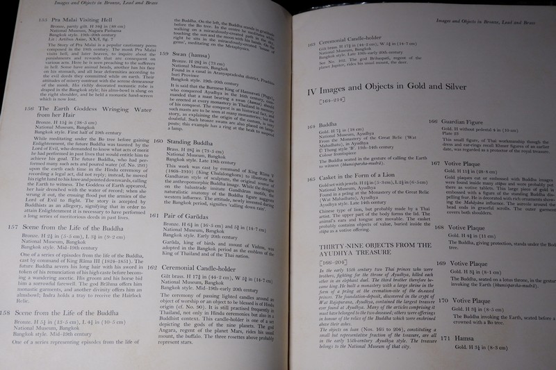 THE ARTS OF THAILAND by The Arts Council of Great Britain 1964
