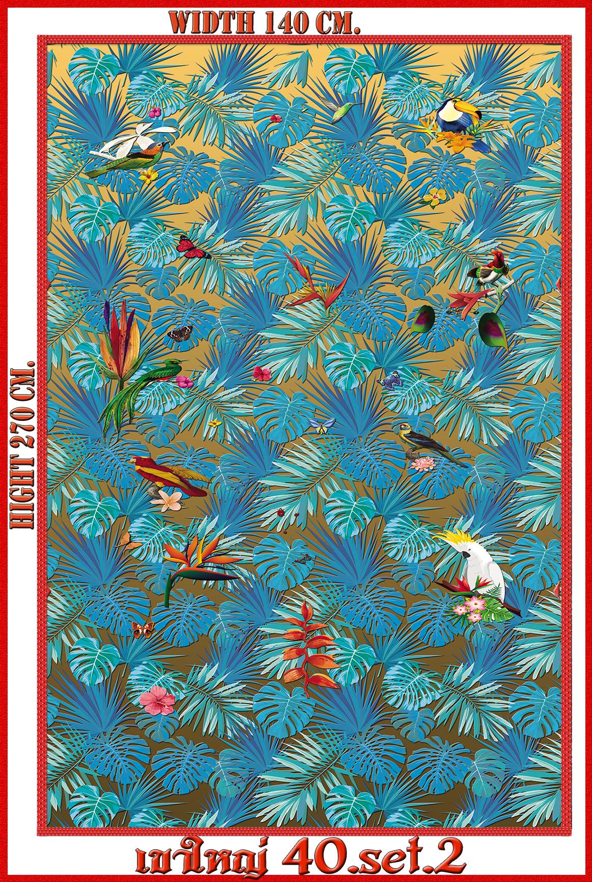 วอลเปเปอร์รูปภาพติดผนังสั่งทำ เขาใหญ่ 40(ลายเล็ก) มีภาพให้เลือกกว่า 50,000 ภาพ ออกแบบกราฟฟิค หรือ รูปภาพตามที่ท่านกำหนด ในสไตล์ท่านเอง "custom made"