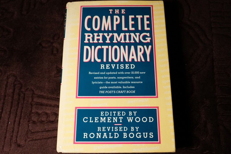 the complete rhyming dictionary by clement wood and ronald bogus