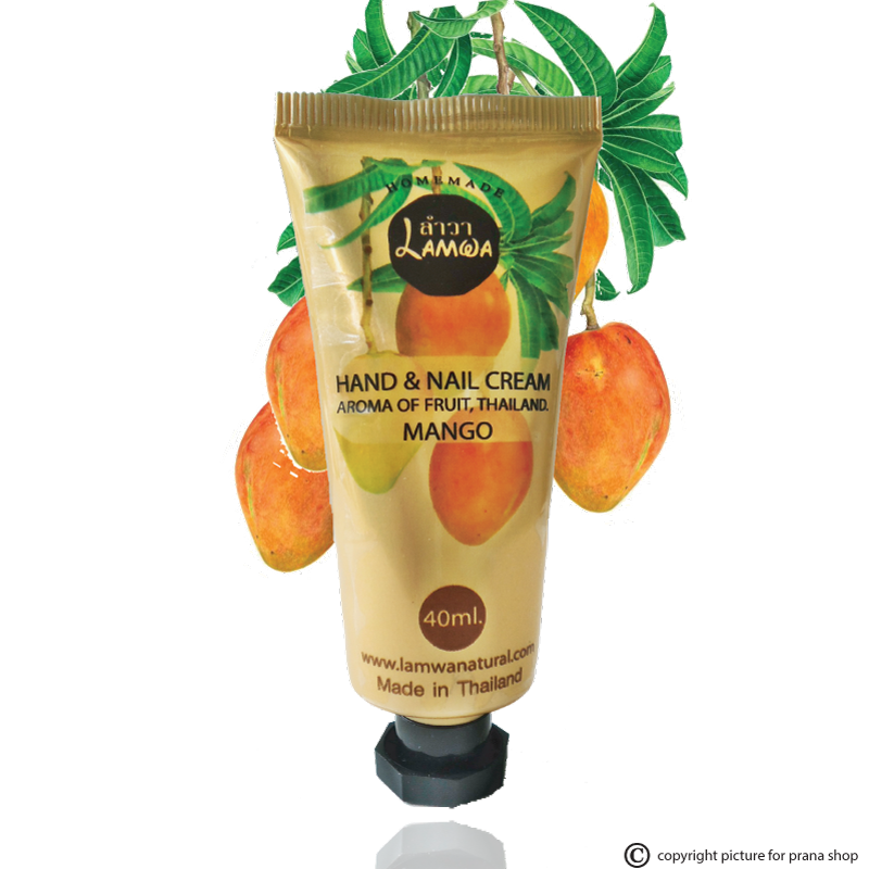 [มะม่วง ครีมบำรุงมือและเล็บ] Mango Intensive Hand & Nail Cream แฮนด์ครีม สูตรเข้มข้น หอมละมุน 40g.
