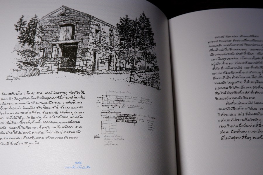 วาดเส้นเป็นบันทึก โดย ดร.วีระ สัจกุล ปกแข็ง 248 หน้า พิมพ์ 1000 เล่ม ปี 2556