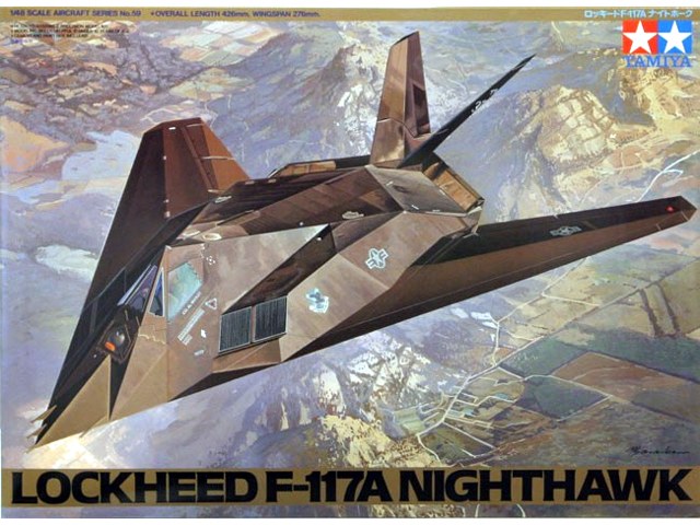 Lockheed F-117A Nighthawk.