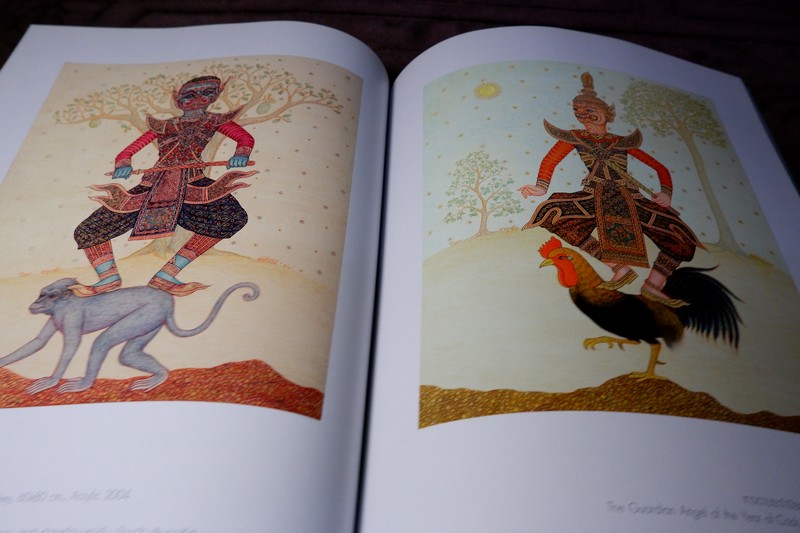 นิทรรศการ อุตตะมะ จฺตุ ทีเป (สูงสุดในสี่ทวีป) โดย พิชัย นิรันทร์ (ศิลปินเเห่งชาติ) อัศวิณีย์ หวานจริง อุดม หวานจริง ปี 2550