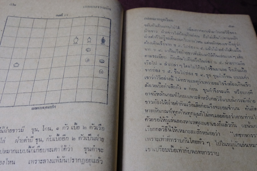 ตำรากล หมากรุก (มีกลวิธีทางหนีทีไล่กว่า 200 กล) โดย บ.พยัคฆ์ ปกเเข็ง 427 หน้า
