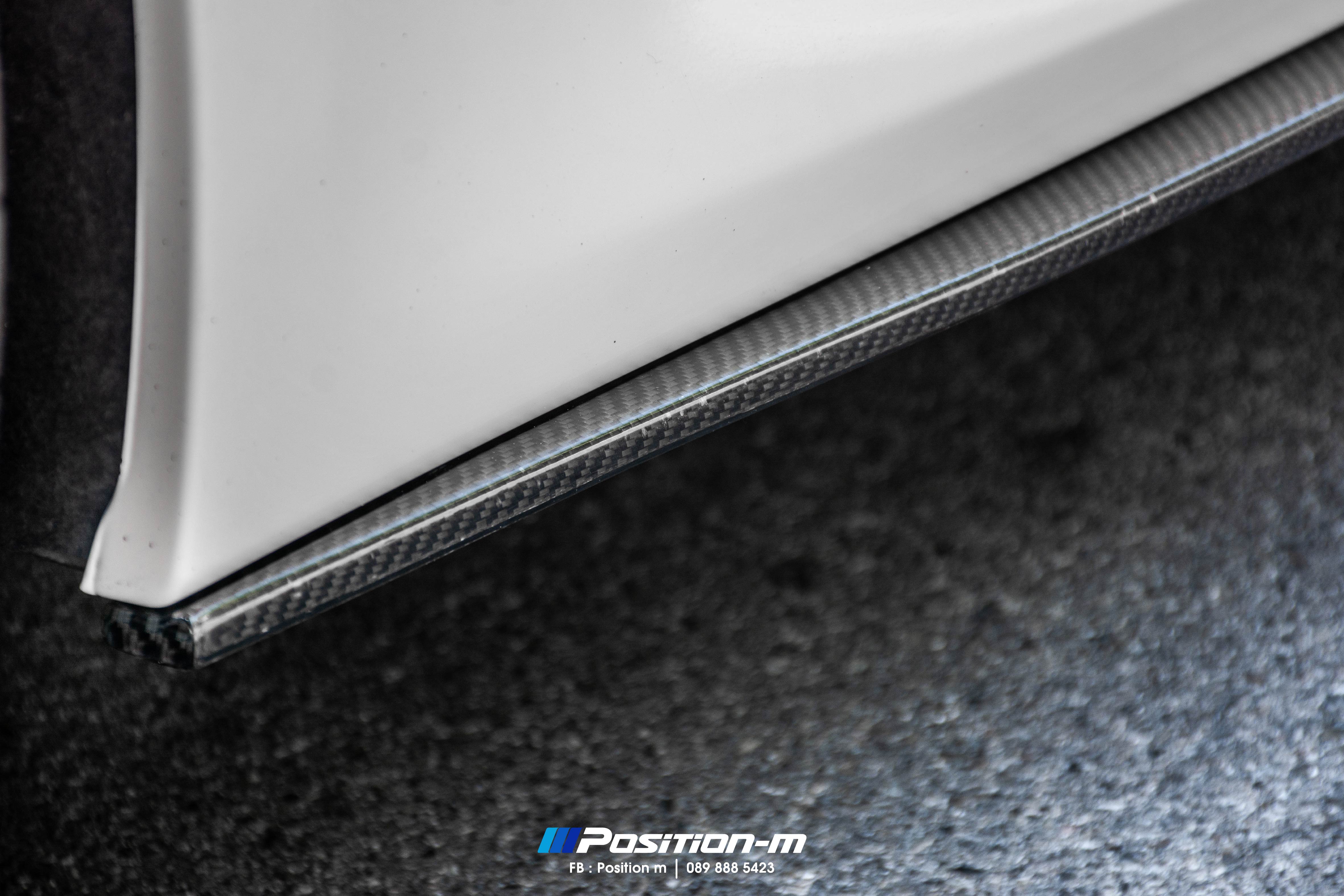 Side skirt pure carbon