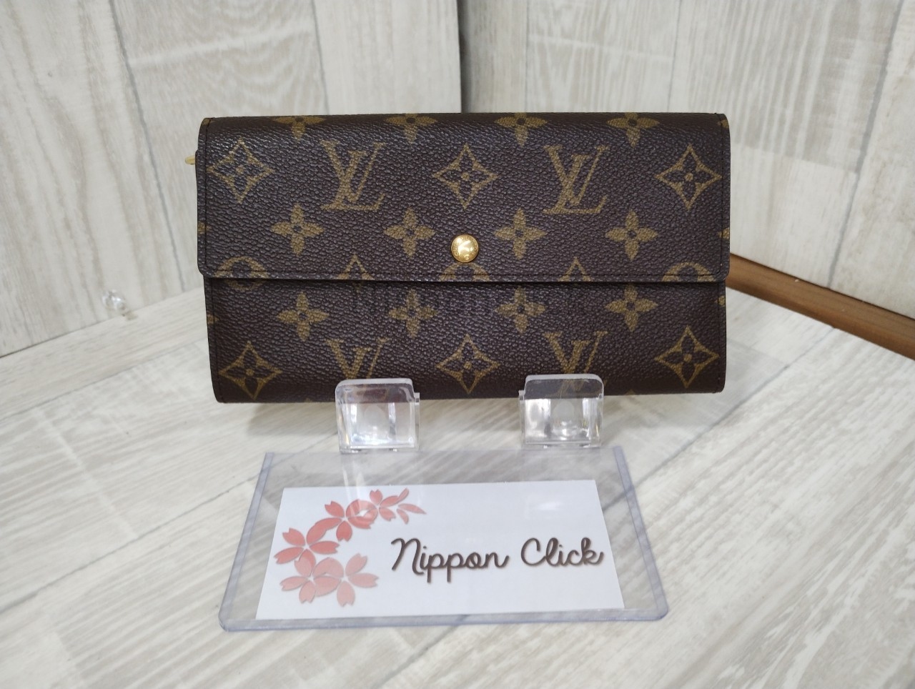 Louis Vuitton Portefeuille Sarah Monogram - Used LV CA0956 กระเป๋าสตางค์หลุยส์วิตตองซาร่า