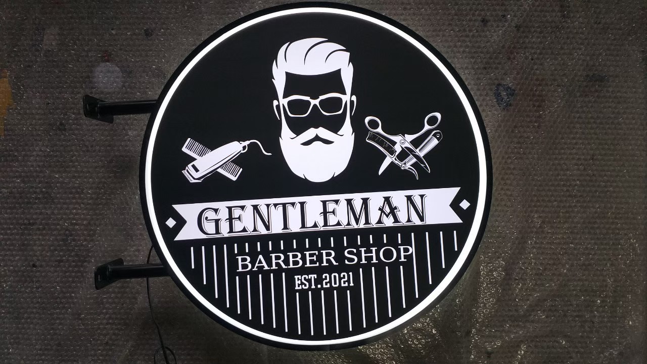 งานป้ายกล่องไฟ