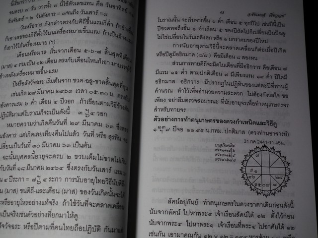 มาตรฐานโหรไทย โหรกรุงพาราณสี โดย อ.ชัยเมษฐ์ เชี่ยวเวช ปี 2546