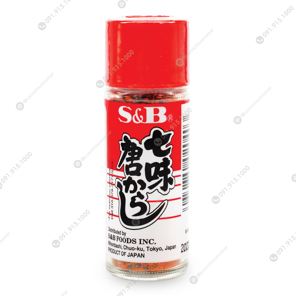 พริกป่น 7 สี/ S&B Nanami Togarashi