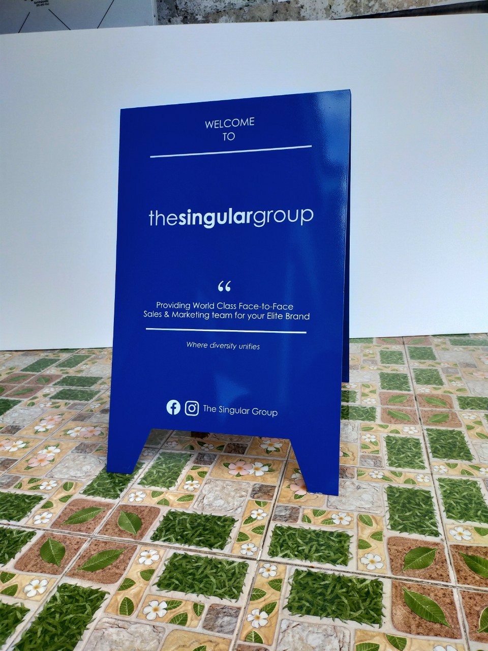 งานป้ายติดสติ๊กเกอร์