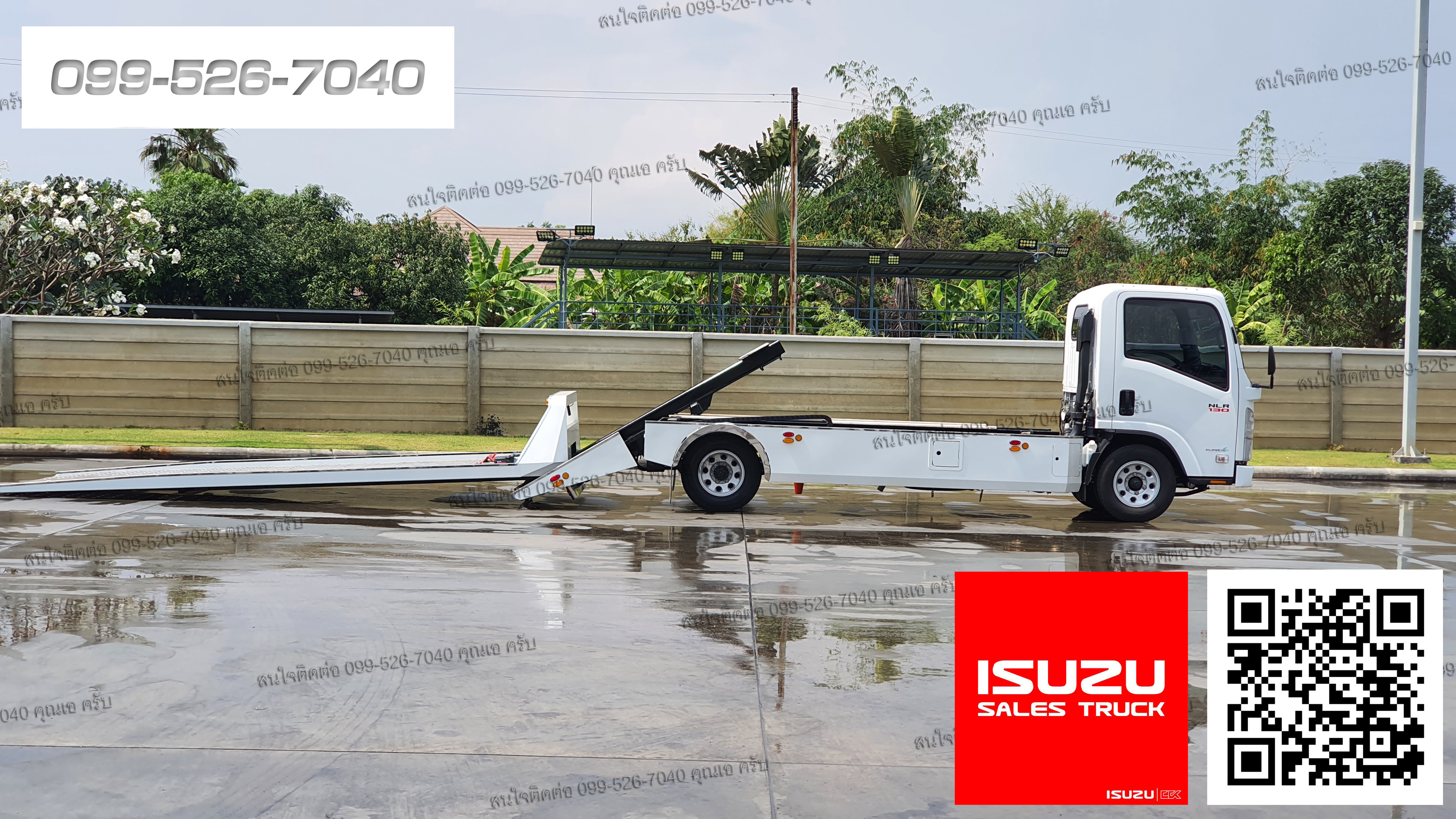 รถสไลด์ 4 ล้อ isuzu nlr130 ยูโร 3