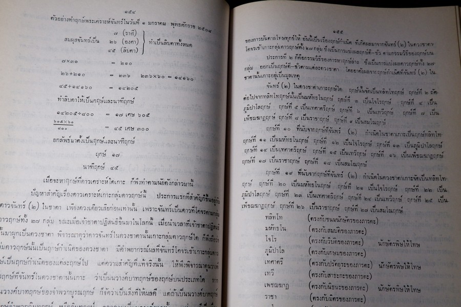 เเนวทางศึกษาโหราศาสตร์ โดย อ.เทพย์ สาริกบุตร ปกแข็ง 852 หน้า ปี 2518 (สอบถาม)