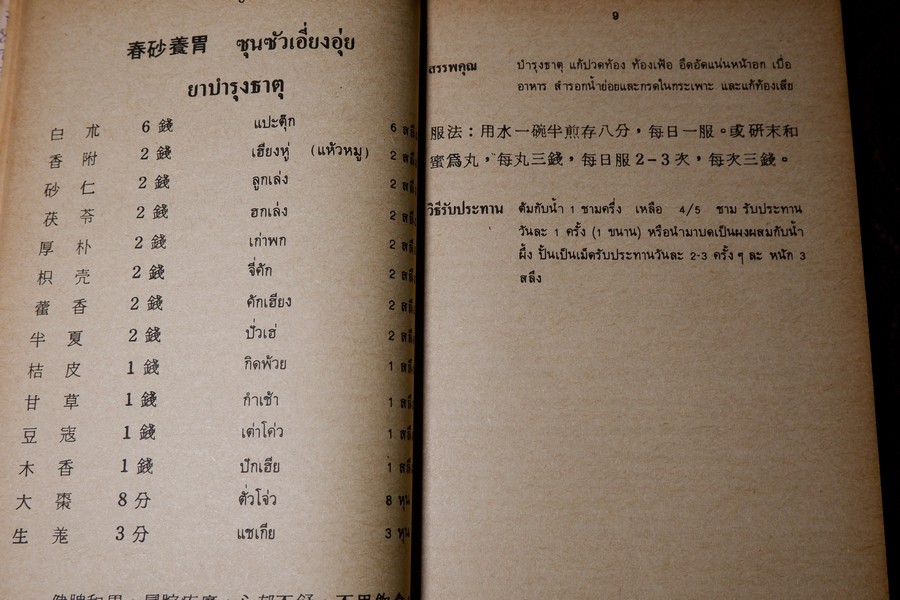 งานนิทรรศการยาจีน (คู่มือ สมุนไพร ตำรายา อาหาร เครื่องดื่ม) โดย เจนกิจ เวชพงศา (เล่มเล็ก)