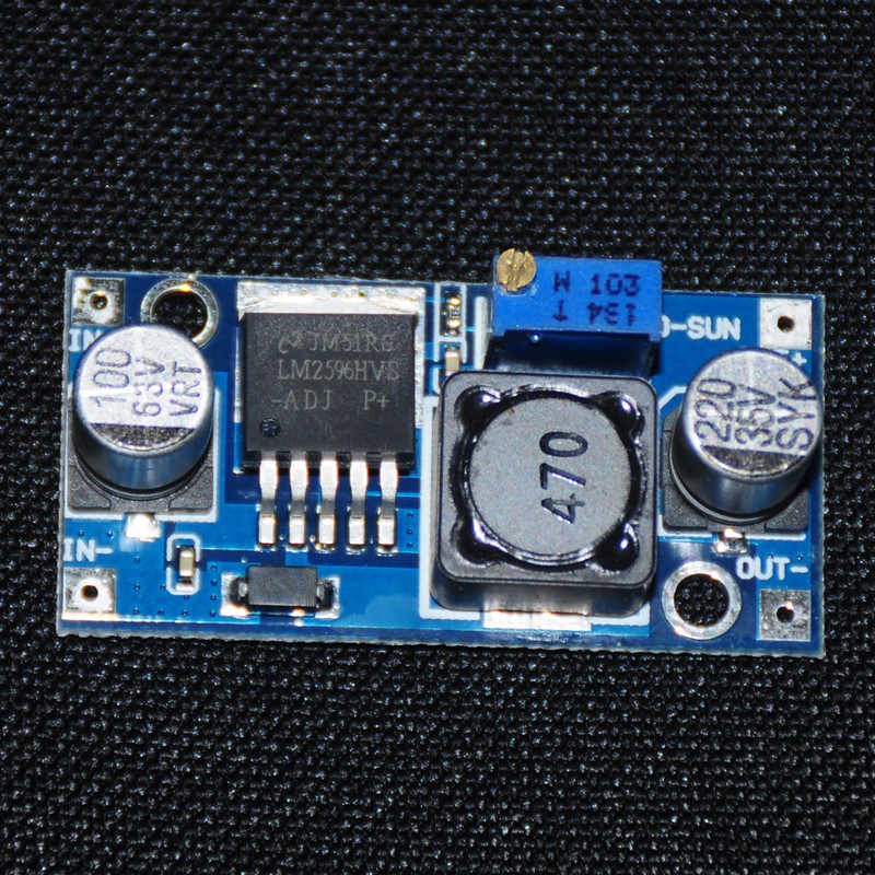 ตัวจ่ายไฟ แปลงไฟลง DC Converter Step down (ไฟเข้า 3-40V:จ่ายไฟ 1-35V)