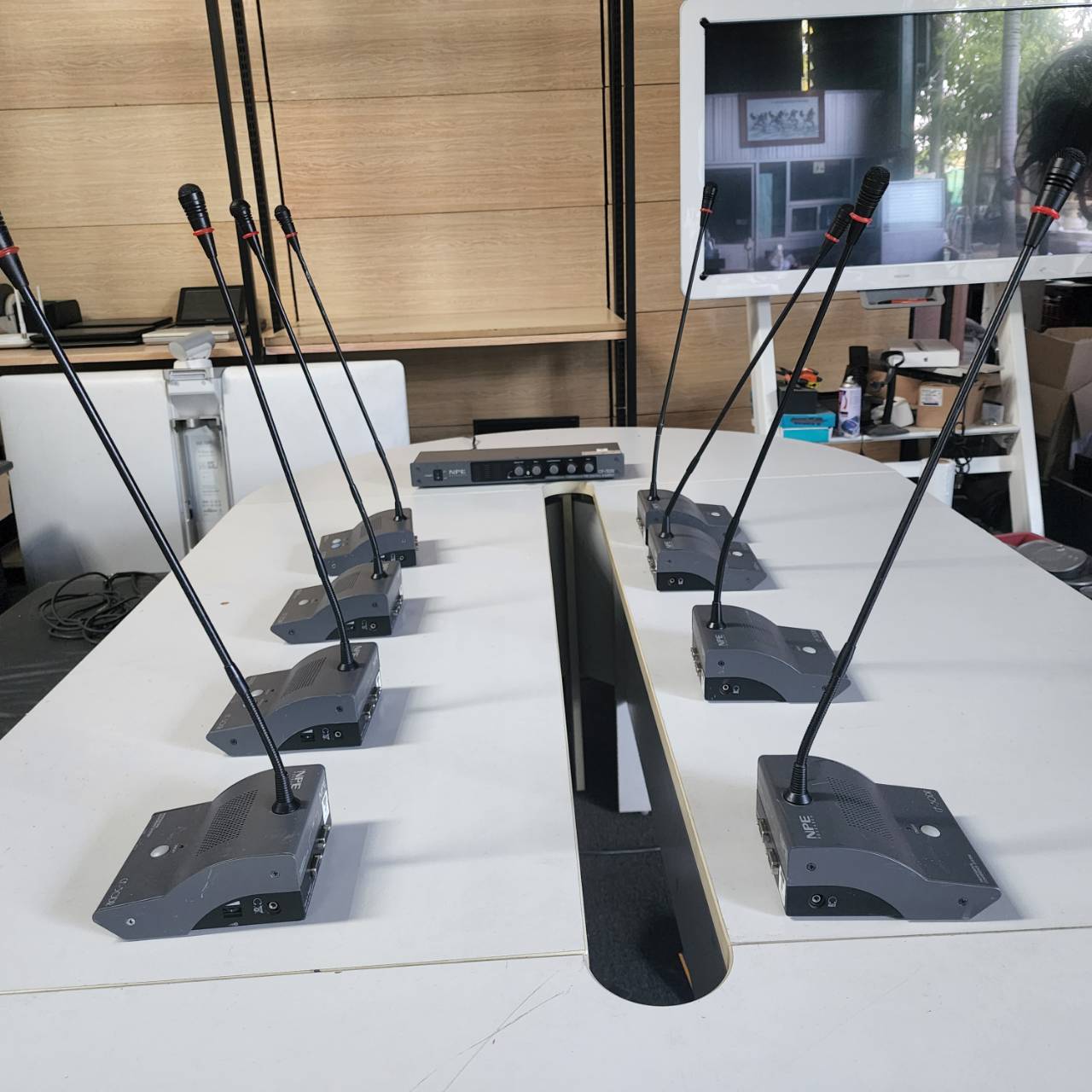 ชุดไมค์ประชุม NPE CF-50 Series มือสอง