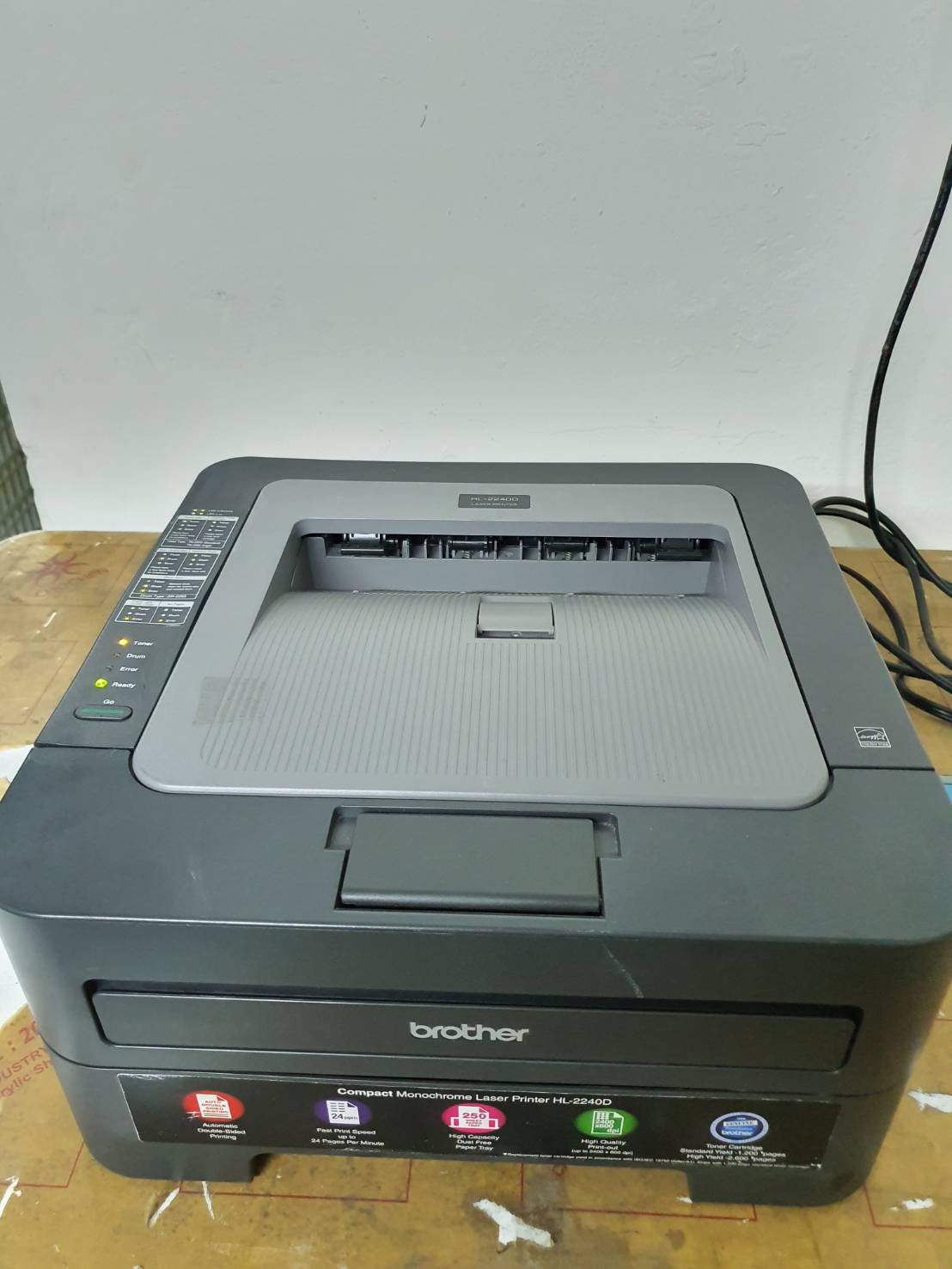 Brother HL-2240 Mono Laser Printer เลเซอร์ขาวดำ มือสอง
