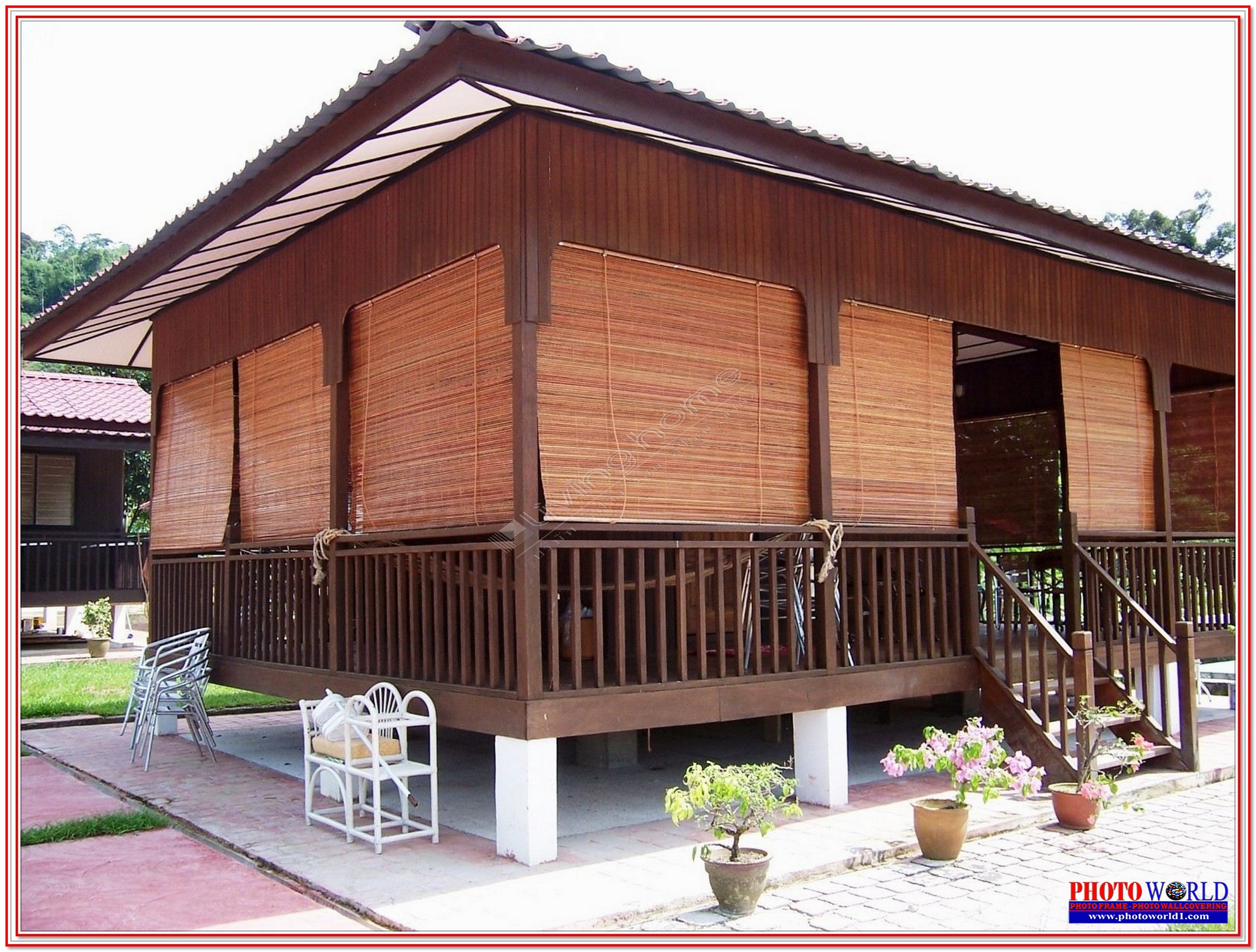 มู่ลี่ไม้ไผ่ "Bamboo Wooden Blinds" ผ้าม่าน ม่าน มู่ลี่ มู่ลี่ไม้ ม่านม้วน วอลเปเปอร์ รับติดตั้ง ออกแบบ ราคาถูก ทุกประเภท ทุกรูปแบบ