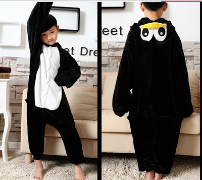 ชุดนอนมาสคอต / แฟนซี เด็ก เพนกวิน