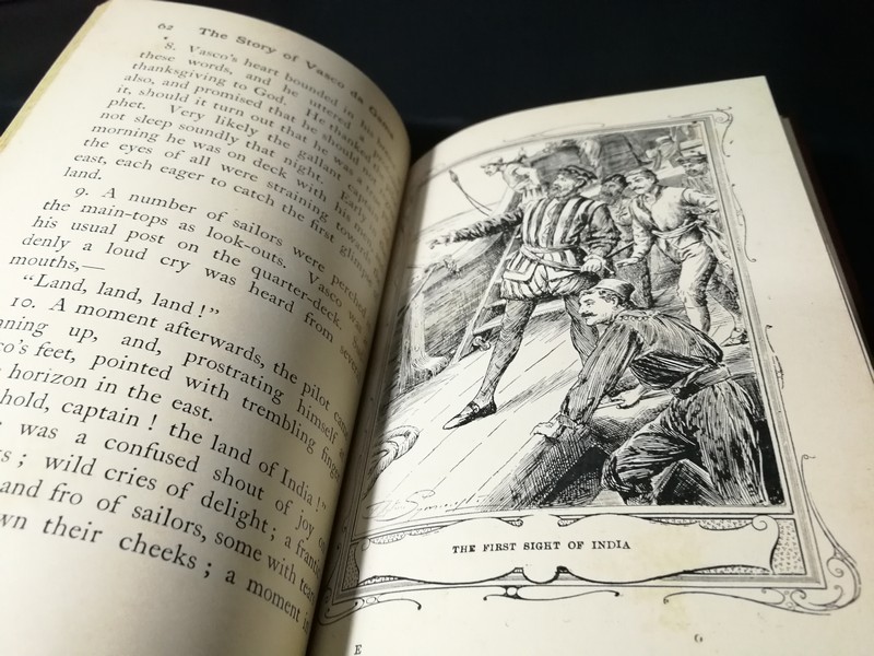 Dent's Continuous Readers THE STORY OF VASCO DA GAMA by M.T.YATES,LL.D. ปกแข็ง 120 หน้า