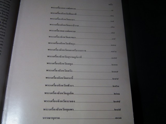 พระเครื่องล้ำค่าเมืองใต้ โดย ชัยนฤทธิ์ พันธุ์ทอง ปกแข็ง พิมพ์ครั้งแรก ปี 2548