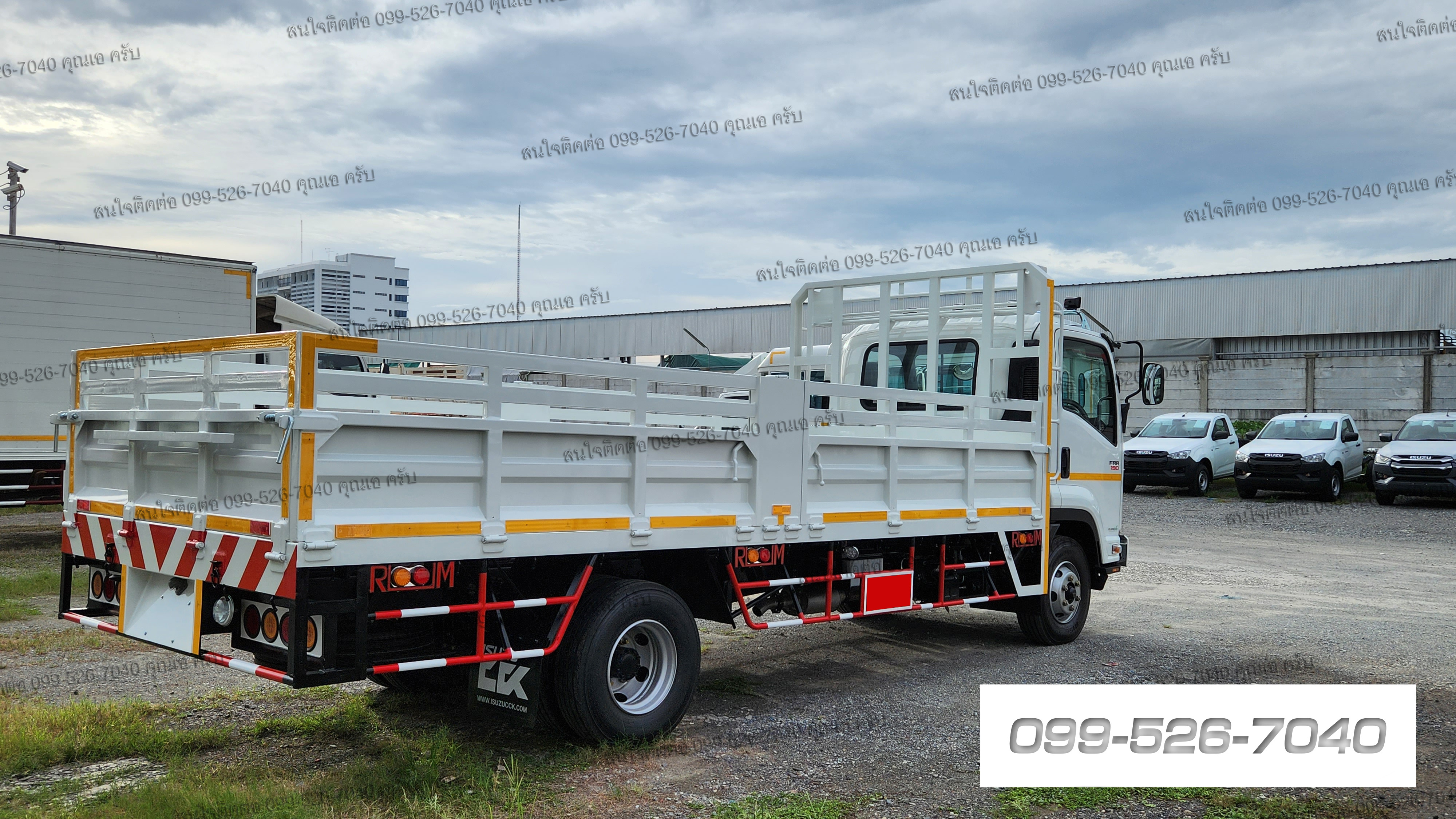 6ล้อ FRR 190 ยาว 5.6 เมตร กระบะเหล็ก ยูโร 3