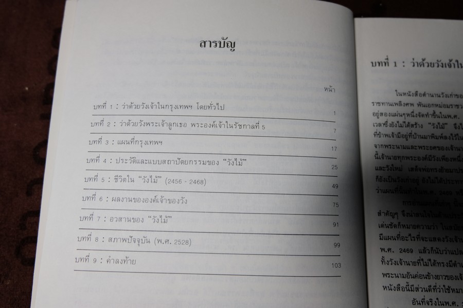 เกิดวังไม้ เรื่องวังสมเด็จกรมพระยาชัยนาทนเรนทร โดย หม่อมเจ้าปิยะรังสิต รังสิต พิมพ์ปี 2533