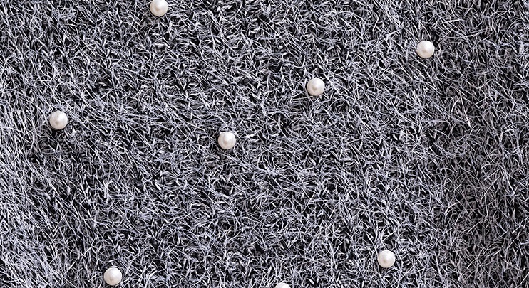 พร้อมส่ง - เสื้อไหมพรมฟรุ้งฟริ้งแขนยาว ST216 (สีเทา)