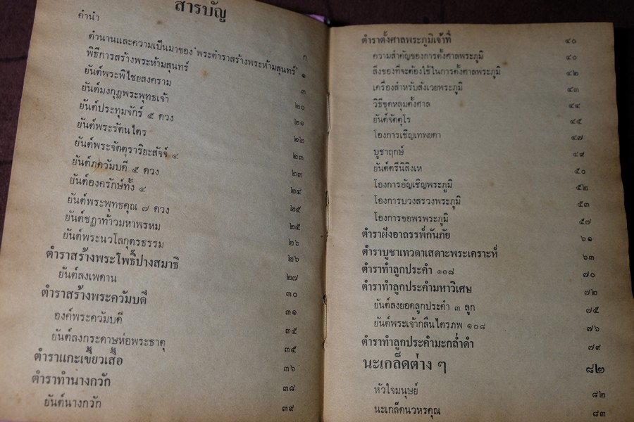 พระมหาตำหรับ พุทธรัตนมหาเวทย์ 108 โดย อ.เทพย์ สาริกบุตร ปกแข็ง 175 หน้า ปี 2520