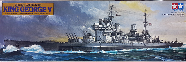 British Battleship KING GEORGE V.