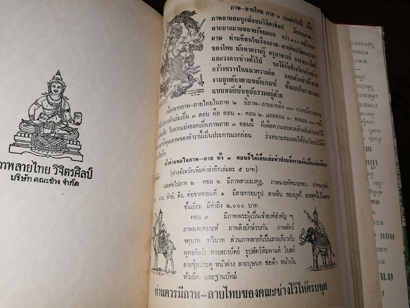 ตำราภาพลายไทย วิจิตรศิลป์ ภาค 2 รวม 3 ตอน โดย บ.คณะช่าง ปกเเข็ง (Pre-Order สอบถาม)