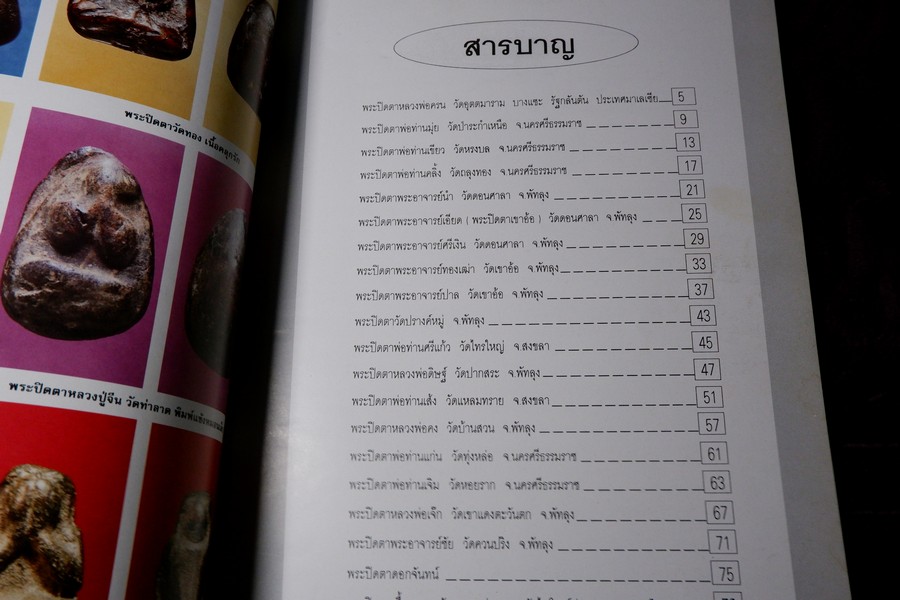 รวมสุดยอดพระปิดตา เมืองทักษิณโดย เหว่า บ่อผุด (กระดาษอาร์ตมันทั้งเล่ม)