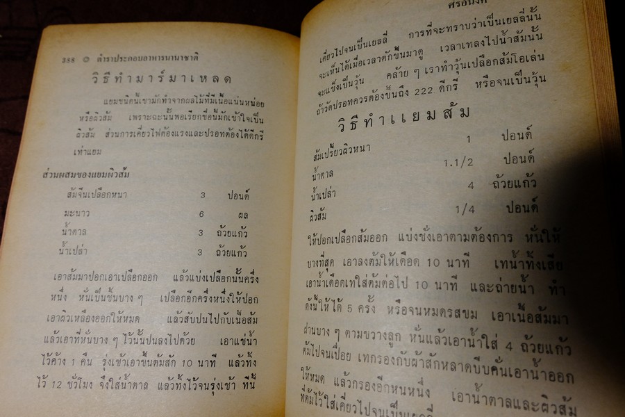 อาหารนานาชาติ โดย ศิริอนงค์ ปกแข็ง 463 หน้า ปี 2516