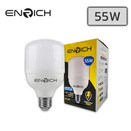 หลอดไฟ LED T-BULB 55W ENRICH LUCKY