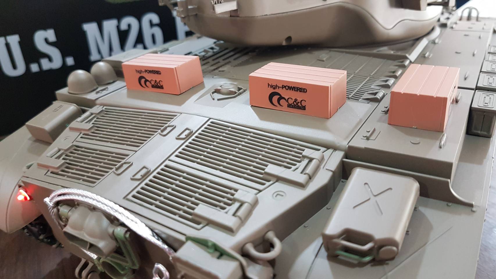 U.S. Medium Tank M26 Pershing (T26E3 Snow Leopard)/(Steel Gear/7.0 Ver.)