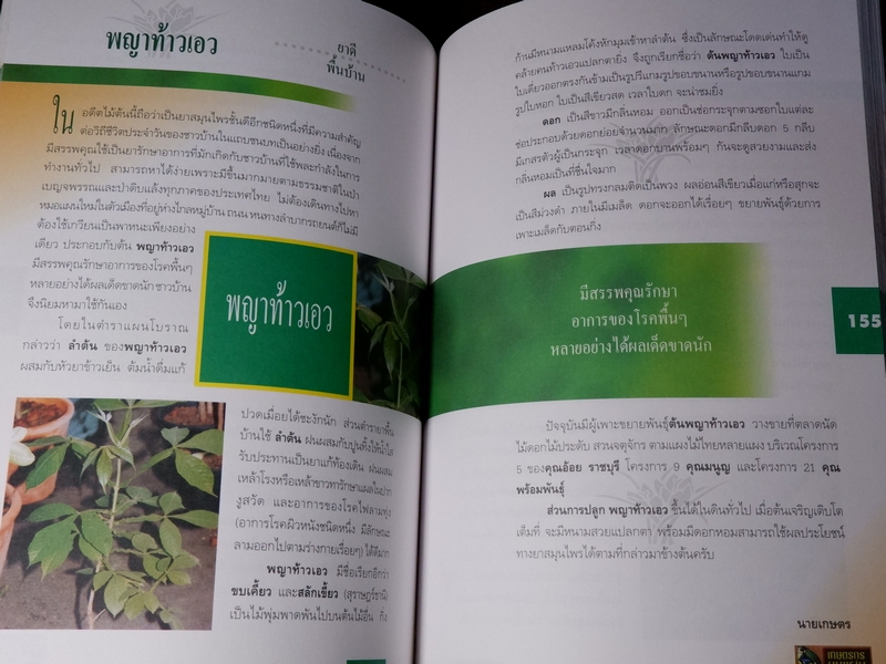 สมุนไพร ไม้ประดับหายาก เล่ม 2 โดย นายเกษตร ปกเเข็ง