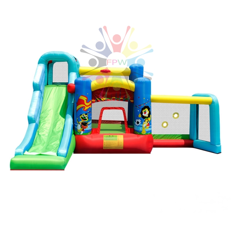 บ้านลมขนาด 450x360x245 cm สินค้าผลิตและออกแบบได้ลงตัวและน่ารักสุดๆ พร้อด้วยฟังท์ชั่นที่เสริมสร้างพัฒนาการและจินตนาการได้อย่างครบครัน มีสีสันสดใสออกแบบมาเพื่อกระตุ้นประสาทตาในการมองเห็นของเด็กๆ เหมาะสำหรับเด็กอายุ 3-10 ขวบน้ำหนักโดยรวมไม่เกิน 100 กิโลกรัม