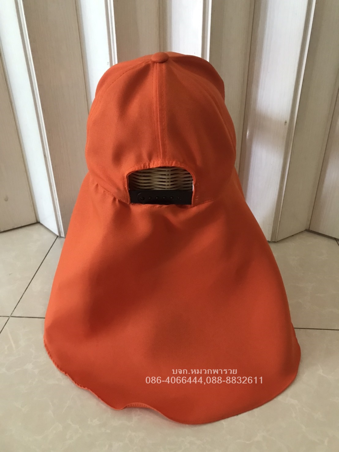 หมวกแก๊ปคลุมหน้า Cap