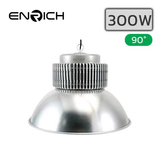 โคมไฮเบย์ LED รุ่น PLUS 300w ยี่ห้อ ENRICH (แสงขาว)
