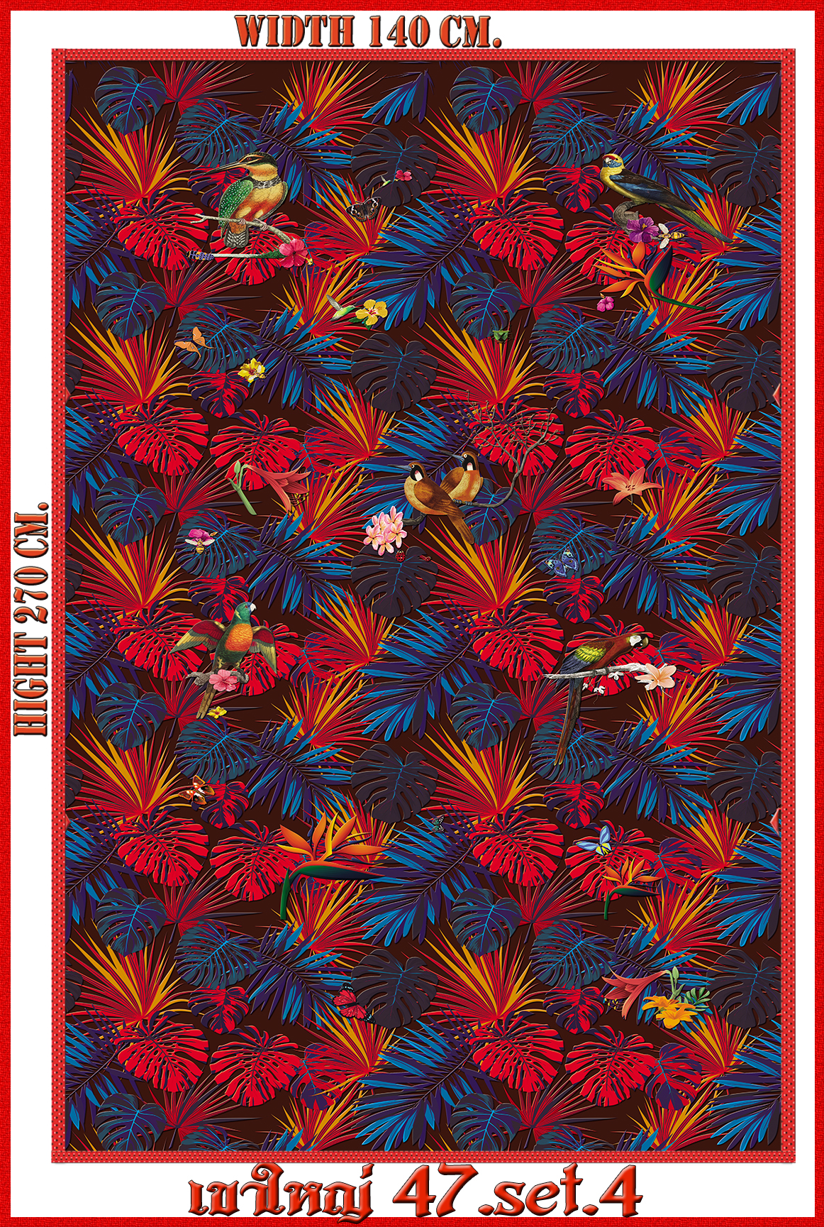 วอลเปเปอร์รูปภาพติดผนังสั่งทำ เขาใหญ่ 47(ลายเล็ก) มีภาพให้เลือกกว่า 50,000 ภาพ ออกแบบกราฟฟิค หรือ รูปภาพตามที่ท่านกำหนด ในสไตล์ท่านเอง "custom made"