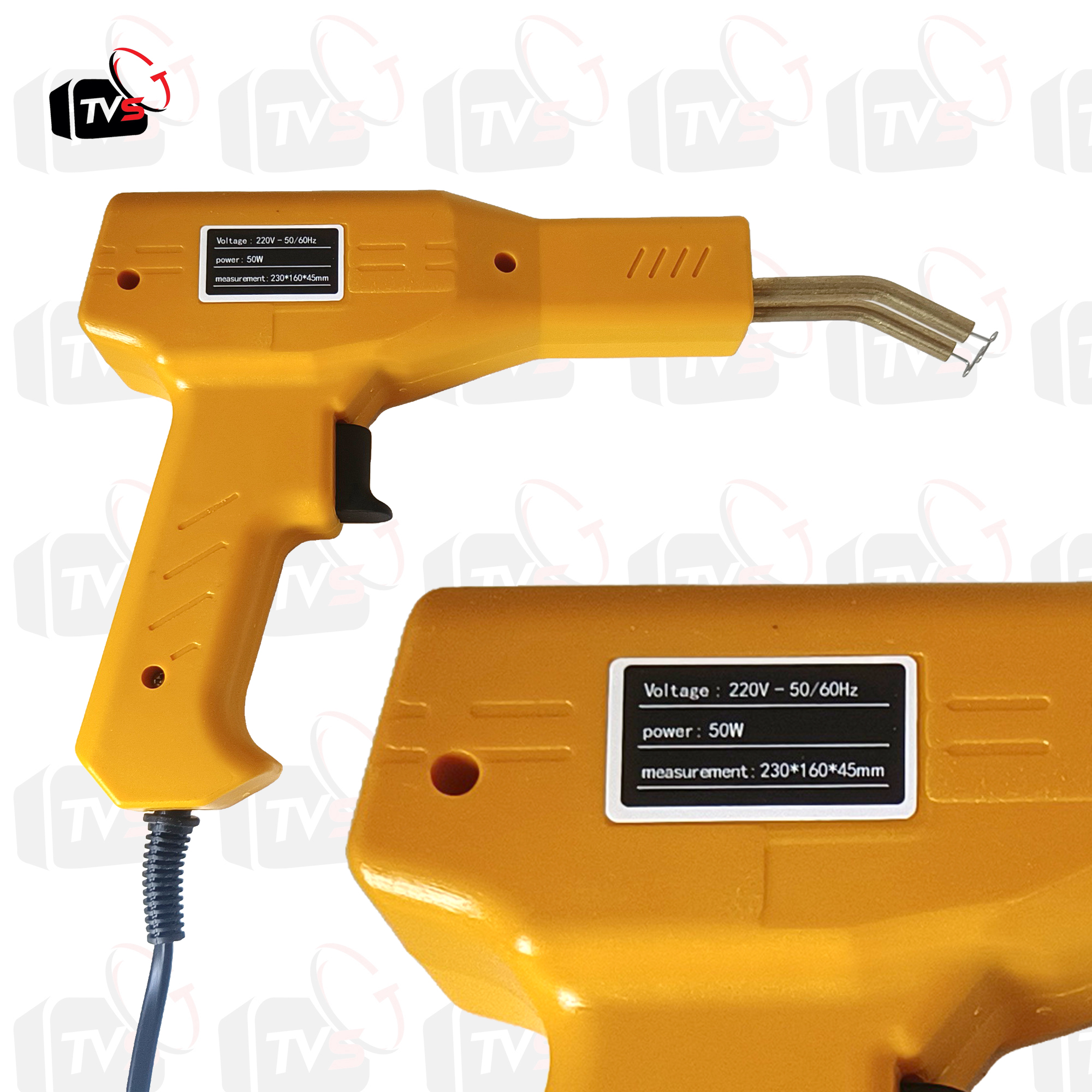 ชุดเครื่องเชื่อมพลาสติก Plastic Welding 50W พร้อม ลวด เชื่อมพลาสติก และ อุปกรณ์